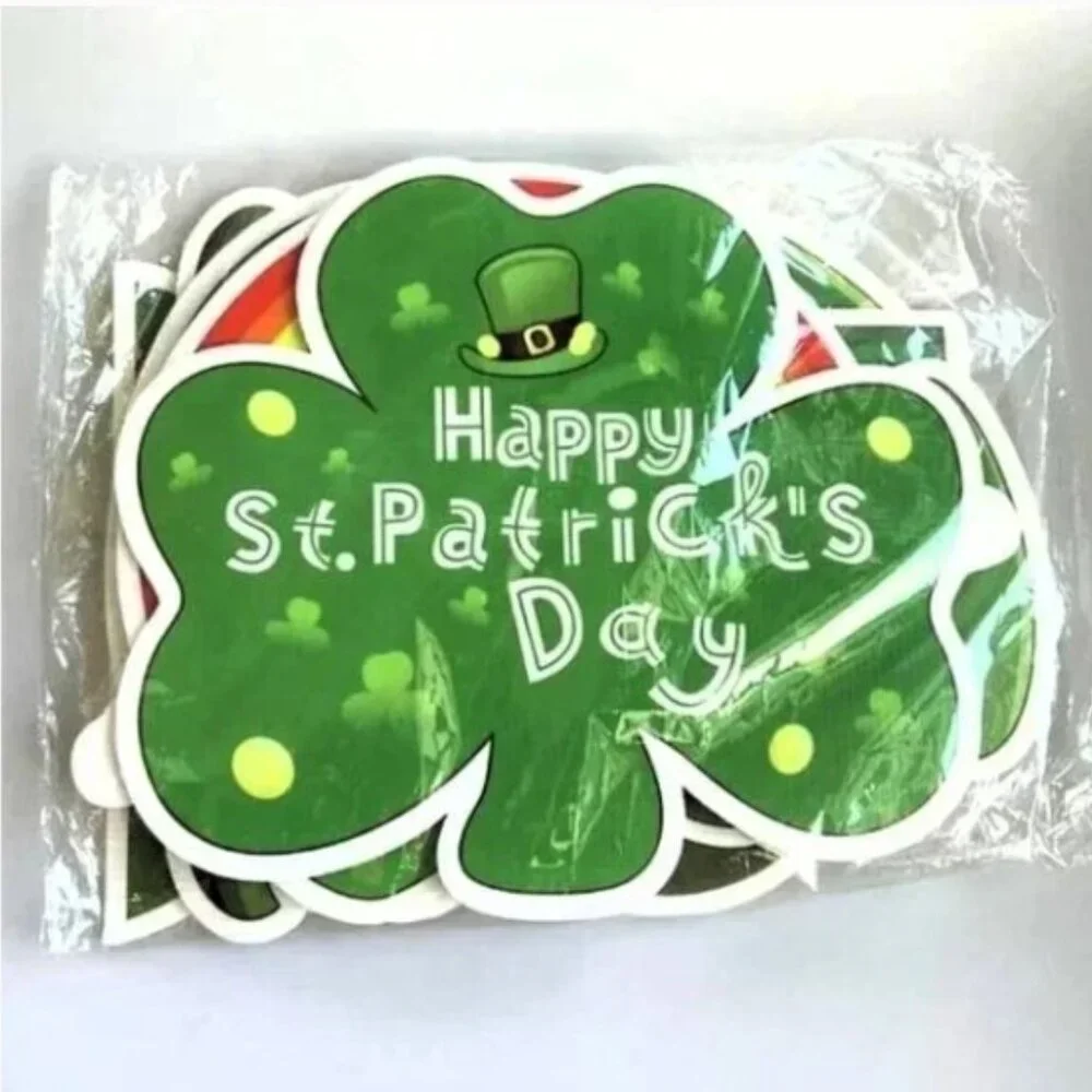 ST. PATRICK'S DAY YARD SIGN OUTDOOR DECORATIONS 6 PCS PARTY HOLIDAY - Picture 14 of 14